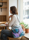 Sac Bandoulière Wax & Jean Recyclé – Hakuna Matata