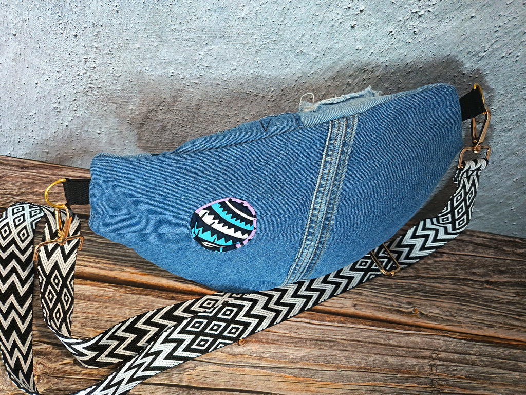 Banane Patchwork Jean Recyclé – Gorgeous