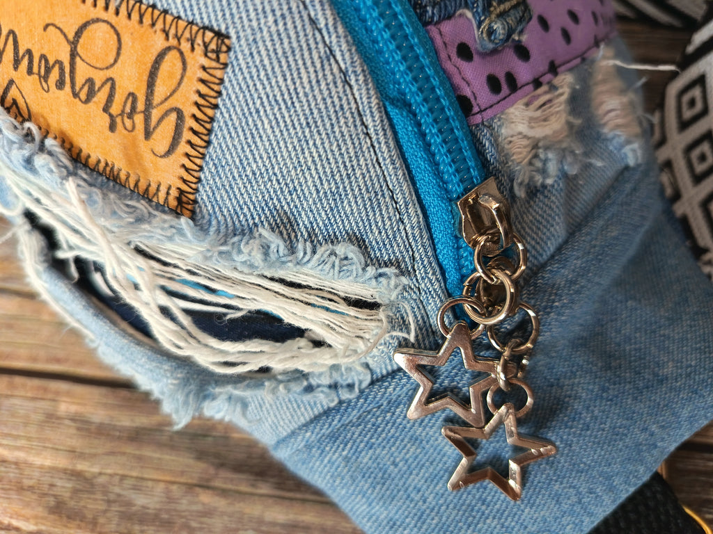 Banane Patchwork Jean Recyclé – Gorgeous